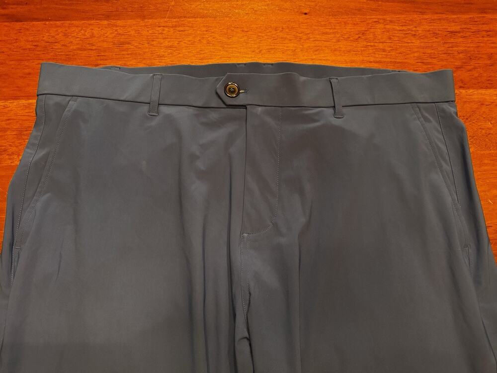38 Greyson Montauk Performance Jogger Pants Golf Cuffed Mens Royal Blue